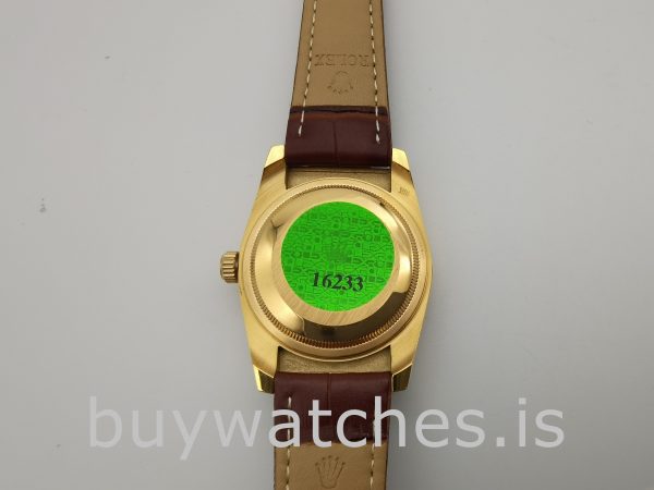 Rolex Day-Date 1503 Relógio Automático Unissex Ouro 34 mm
