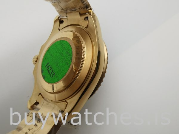 Rolex Yacht-Master 16628 Relógio masculino de ouro amarelo 18k 40 mm