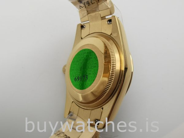 Rolex Datejust 68278 Relógio automático Champagne Dial Ladys 31 mm