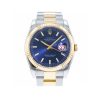 Rolex Datejust 116233 Relógio masculino de 36 mm com mostrador azul