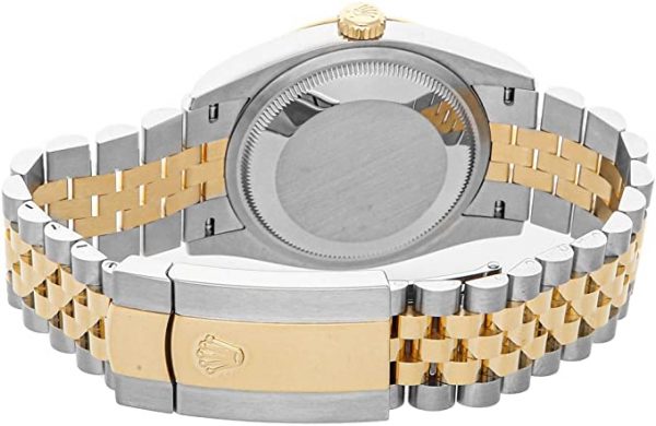 Rolex Datejust 126233 Relógio masculino de 36 mm com mostrador bege