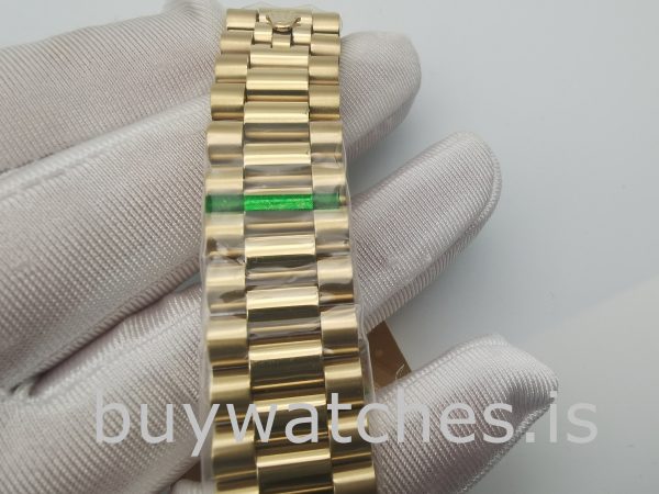 Rolex Day-Date 228238 Relógio Automático Safira 40mm em Ouro Amarelo